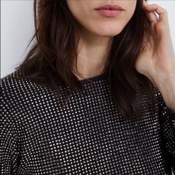 NWOT Zara embellished Dress - Picture 5 of 7